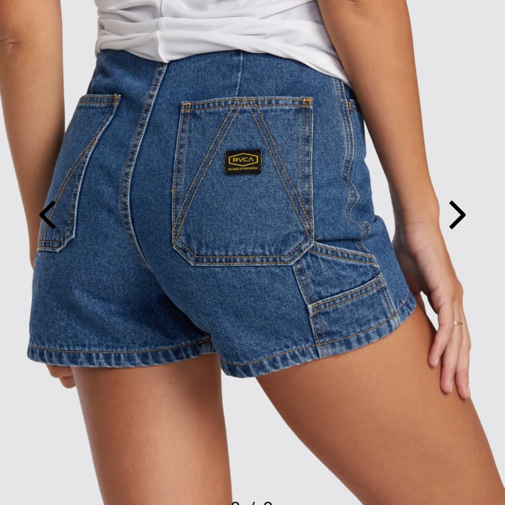 NWT RVCA Recession Denim Short - Picture 8 of 8